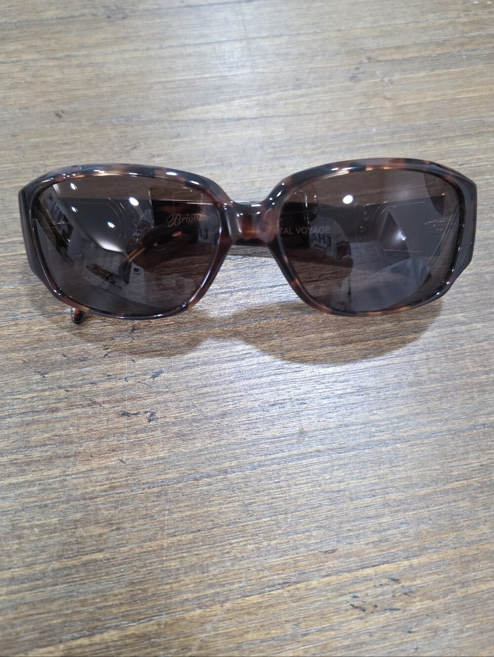 Brighton Crystal Voyage Tortoise Rhinestone Sunglasses - Picture 2 of 9
